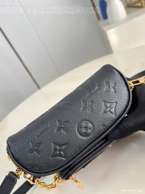 Aaa replica bags MINI VUITTON LOUIS BUMBAG-17-12-9.5CM 0617